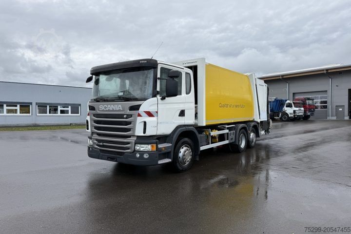 Мусоровоз Scania G440 6x2 Faun / Swiss-Vehicle