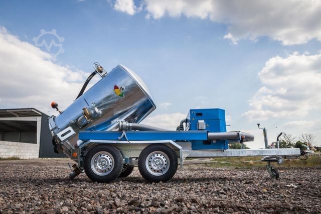 Вакуумная автоцистерна  Schmies STS VR-2,0 Vakuumsaugfass-Anhänger 3,5to