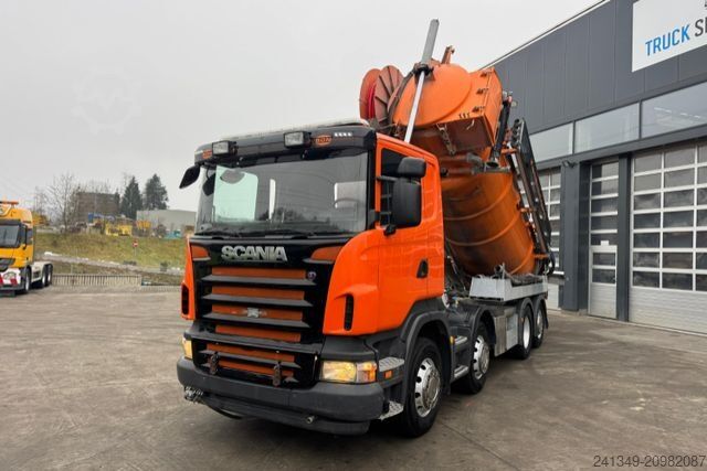 Вакуумная автоцистерна SCANIA R480 8x2 Kaiser Aquastar 2 (11'100L)