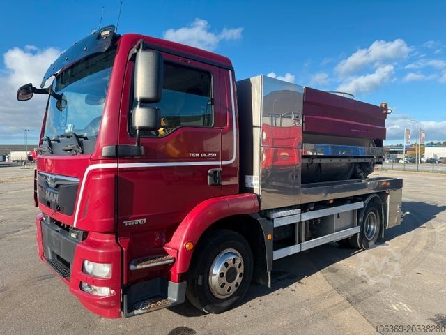 Вакуумная автоцистерна MAN TGM 14.250 VM-Tarm Stainless Steel 5600 l. Kombi