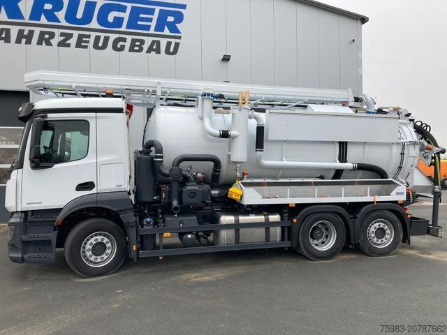 Вакуумная автоцистерна MERCEDES-BENZ AROCS 2546 6x2 / Sauger KRÜGER SSP 14-1 AK