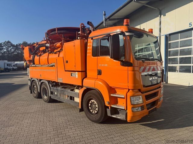 Вакуумная автоцистерна MAN TGS 28.400 BL 6x2/4 Wiedemann Kombi Spüler