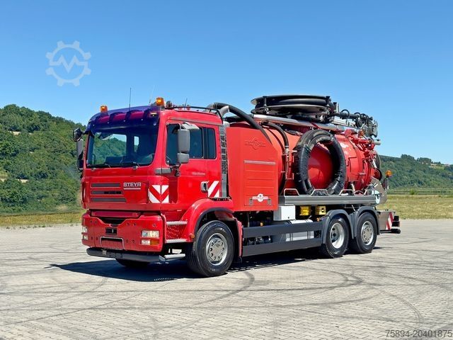 Вакуумная автоцистерна MAN TGA 26.360 * Saug und Spülwagen/CAPPELLOTTO+FUNK