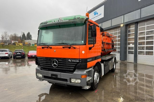 Вакуумная автоцистерна MERCEDES-BENZ Actros 1831 4x2 Kaiser Saug- & Spülwagen