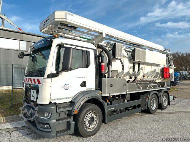 Вакуумная автоцистерна MAN TGS 26.470 6x2 KROLL ADR-Sauger