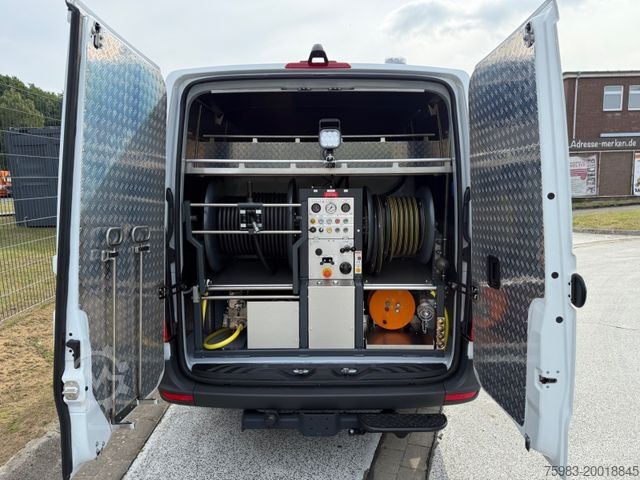 Вакуумная автоцистерна MERCEDES-BENZ Sprinter 417 CDI / Leistikow HD-Einbau B55C