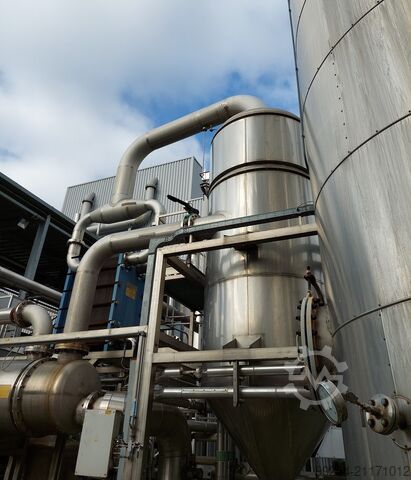 Вакуумный испаритель одноразового действия с конденсатором ECOTECNO 8-12 m3/day