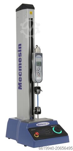 Пресс-станок и испытательный стенд на растяжение 2,5 кН в наличии на складе Mecmesin MultiTest 2.5dV