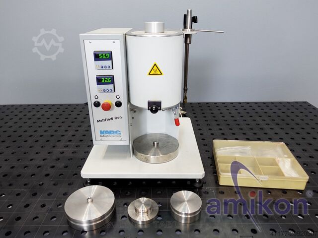 Тестер для определения индекса расплава KARG Industrietechnik MeltFloW on MFI/MVR Schmelzindex-Prüfgerät