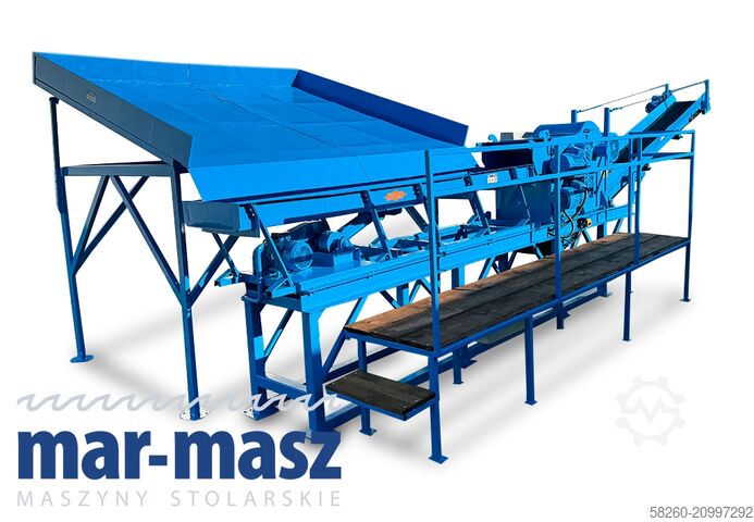 Дробилка/измельчитель для древесных отходов ŻENO ZTH 400/500 E 130 wibrorynna i taśmociąg