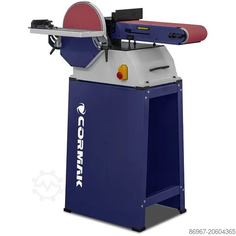 вертикальная горизонтальная дисковая ленточная шлифовальная машина CORMAK BDS 6x10