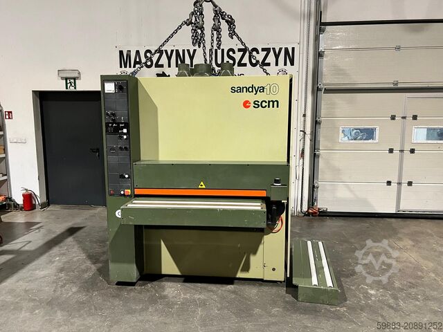 широколенточный шлифовальный станок SCM Sandya 10 RCS