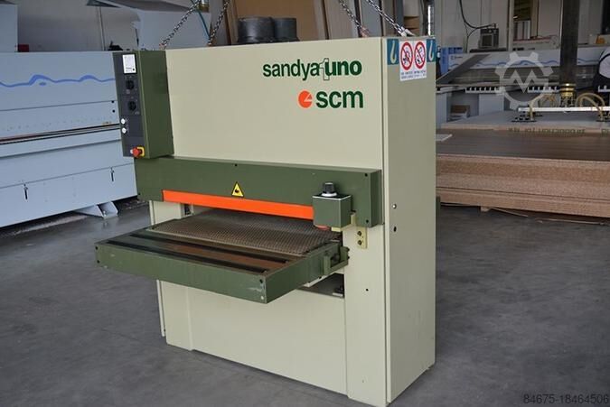 широколенточный калибровочный шлифовальный станок SCM SANDYA UNO RCS