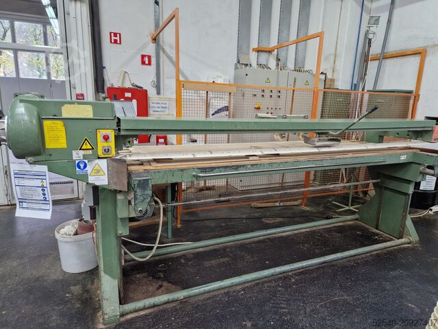 горизонтальный ленточный шлифовальный станок с длинной лентой Bitter LL 7850