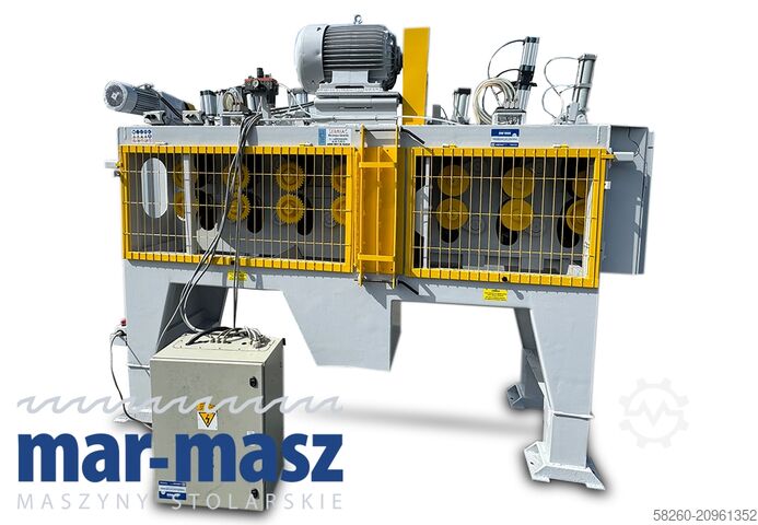 Токарный станок для круглых прутков для бревен SERMIAC MBR 165 siłowniki pneumatyczne SAFO PROBST HAMECH