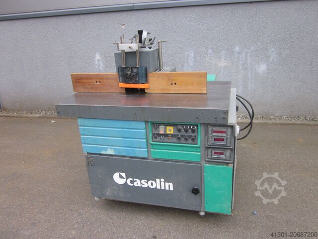 Настольный фрезерный станок с поворотным шпинделем Casolin F45