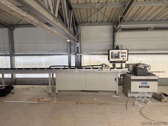 Фрезерный станок с ЧПУ для крестообразных соединений STEGHERR KSF-2/E-4 WOOD ALU MDF PVC GRP