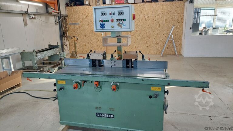Двухшпиндельный столовый фрезерный станок SCHNEIDER S 2