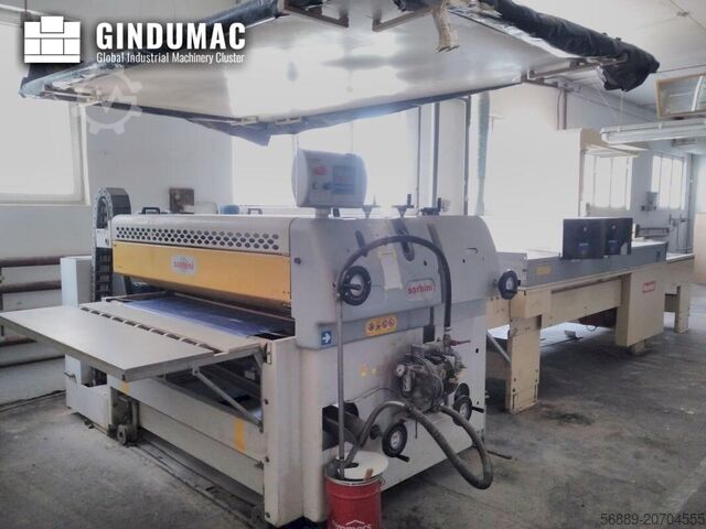 Полная производственная линия (дерево) SORBINI smartcoater sp1