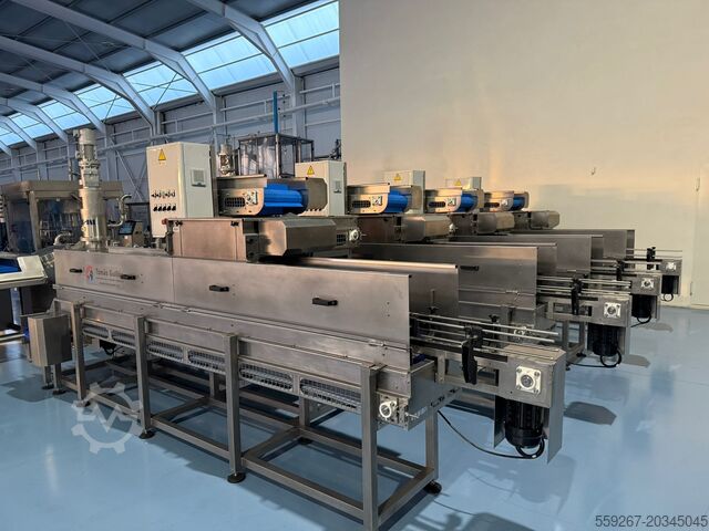 Линейный вибрационный наполнитель для банок и жестяных банок TOMAS GUILLEN 