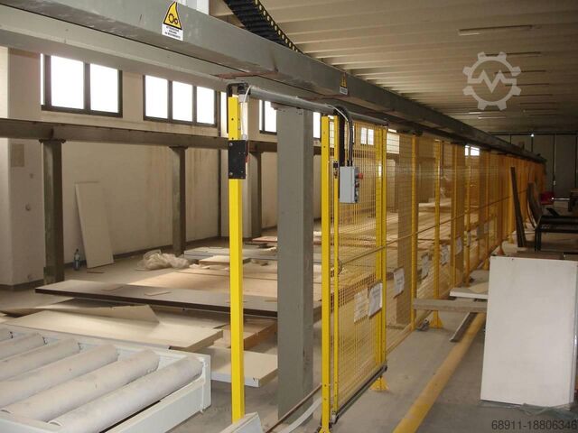 Автоматический транспортер мебельных досок TOMASSINI 