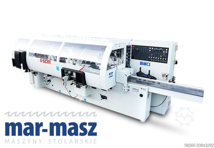 Четырехсторонний строгальный станок SCM SUPERSET Plus 7 głowic