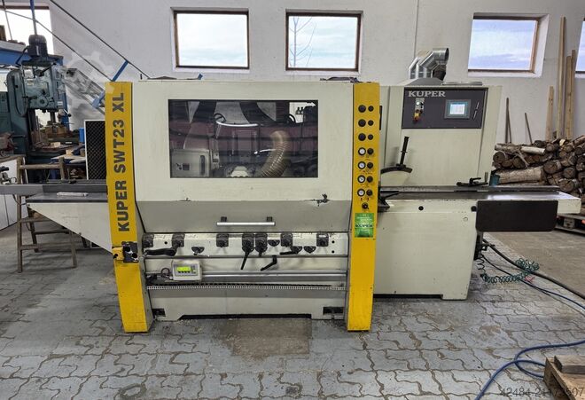 Автоматический строгальный станок, автоматический профильный фрезерный станок Kuper SWT 23 XL-5