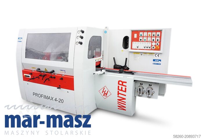 Четырехсторонний строгальный станок WINTER Profimax 4-20