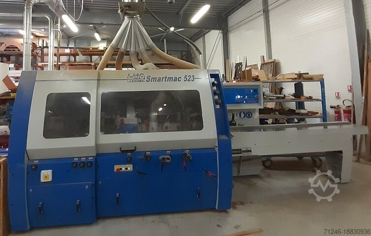 Четырёхсторонний строгальный станок с 5 шпинделями Leadermac LMC 523SU