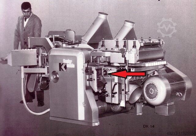 Пильный вал для DK16 Kupfermühle DK 16