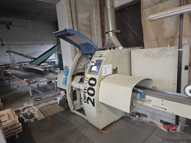 Оптимизация системы поперечной резки WEINIG Dimter Opticut 200 Elite