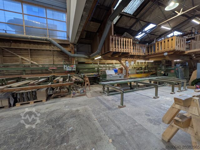 Обрабатывающий центр со сквозной подачей Hans Hundegger AG ABM-B P10