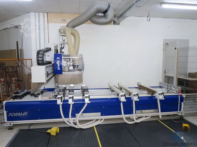 Обрабатывающий центр с ЧПУ – для мебели и Format4 Profit 3