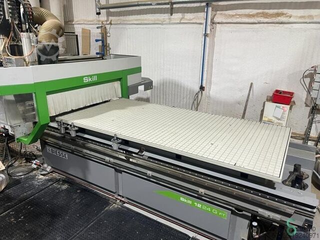 Горизонтальные обрабатывающие центры с ЧПУ Biesse Skill 12.24 G FT 2014 Biesse Skill 12.24 G FT