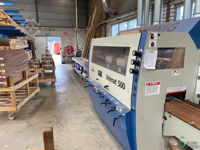 Четырёхсторонние строгальные станки Weinig Unimat 500 2005 Weinig Unimat 500
