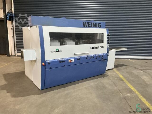 Четырехсторонние строгальные станки Weinig Unimat 500 2006 года Weinig Unimat 500