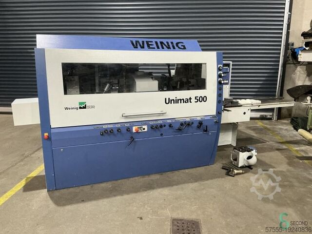 Четырехсторонние строгальные станки Weinig Unimat 500 2006 года Weinig Unimat 500
