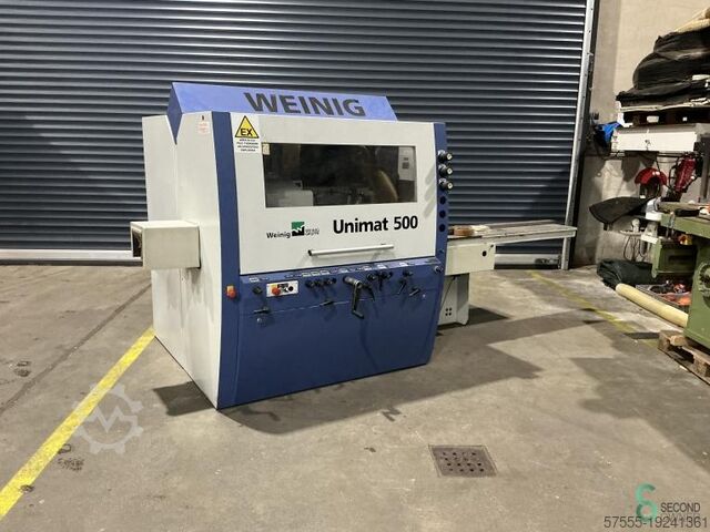 Четырехсторонние строгальные станки Weinig Unimat 500 2006 года Weinig Unimat 500