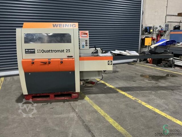 Четырехсторонний строгальный станок Weinig Quattromat 23 2002 Weinig Quattromat 23