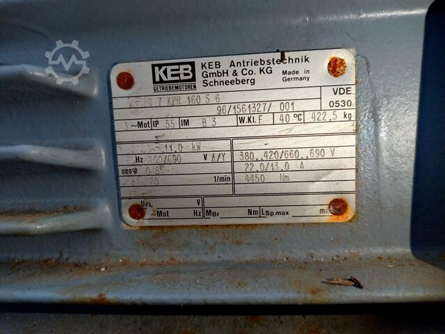 редукторный двигатель KEB GmbH & Co. KG Gearmotor