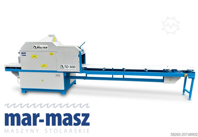 Дисковая пилорама с двумя валами WALTER TD 500