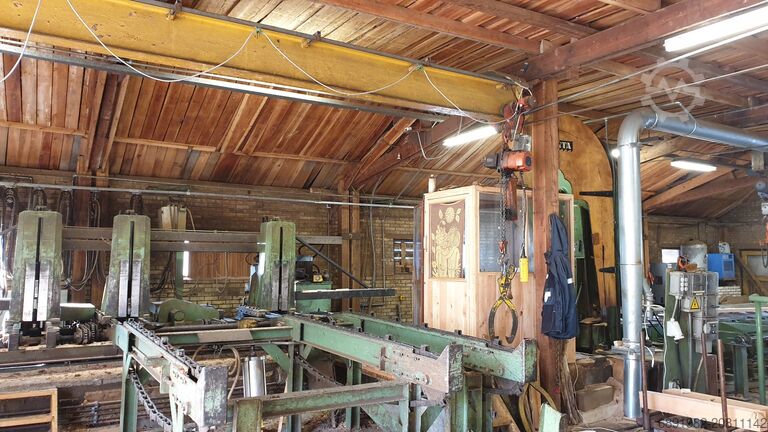 полная лесопилка (стационарная) Brenta ETYELEC + PROGRESS