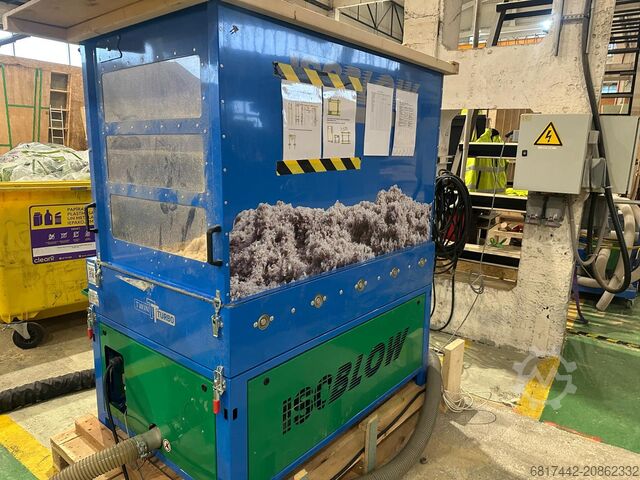 МАШИНА ДЛЯ НАДУВА ТЕПЛОИЗОЛЯЦИИ 3 компонента ISOCELL ISOBLOW blowing machine