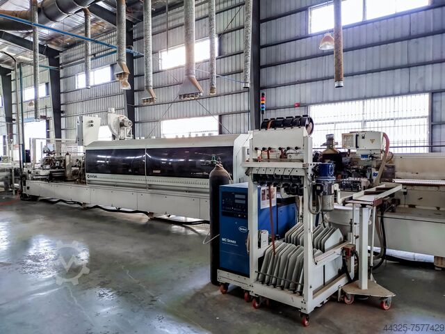 Линия для обрезки и обработки кромок STEFANI + MAHROS EVOLUTION SB ONE