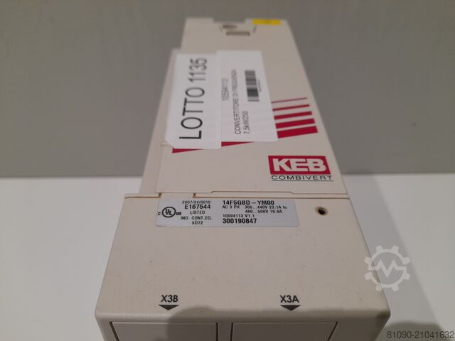 ПРЕОБРАЗОВАТЕЛЬ ЧАСТОТЫ 7,5КВТ + ФИЛЬТР KEB 