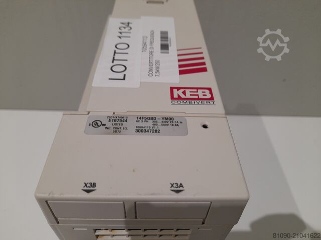 ПРЕОБРАЗОВАТЕЛЬ ЧАСТОТЫ 7,5КВТ + ФИЛЬТР KEB 