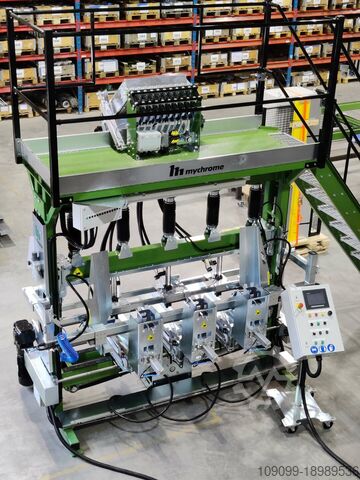 Машина для забивания гвоздей в поддоны Mychrome LEG MACHINE OM-1000