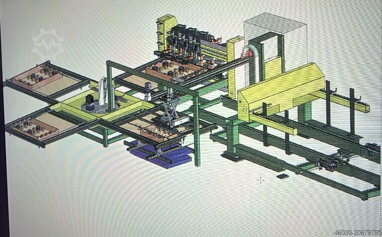 CNC-автомат для производства поддонов Sysmathick RPA9 + Stapler