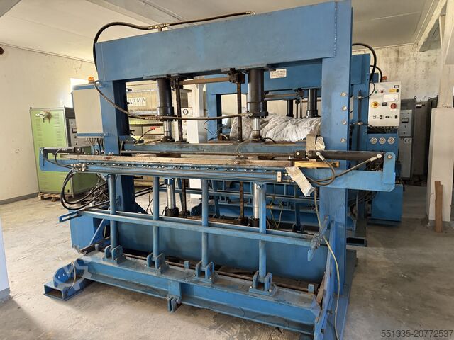 Гидравлический пресс для гибки древесины Vecchiato Valter SNERVATORE 2000/120-70