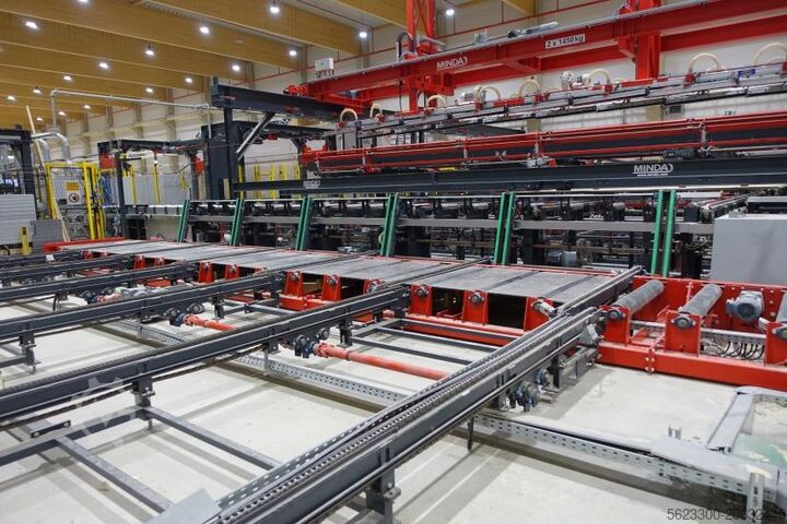 Производство BSP - линия производства CLT Minda Reichenbacher 